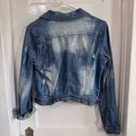 Short Blue Jean Jacket Size M Photo 1
