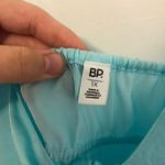 BP NEW NWT  NORDSTROM Plus Size Bow Detail Tank Top Aqua Turquoise Blue Cami 1X Photo 3