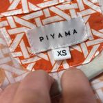 PIYAMA Orange and White pajama lounge set size XS Photo 6