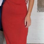 Amazon Orange Maxi Dress  Photo 1