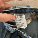 American Eagle  Light Wash Double Yoke High Rise Straight Leg Jeans Size 8 Photo 8