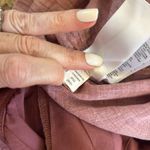 Athleta Cabo Linen Wide Leg Pants in Rust Color Women's Size 4 Photo 9