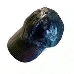 Disney  Parks Womens Baseball Hat Silver Sparkly Embroidered Mickey Adjustable Photo 0