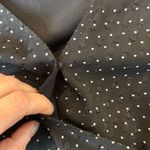 Club Monaco  black Jowdie polka dot wrap dress size 6 Photo 9