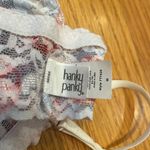 Hanky Panky  Peppermint Patterned Bralette Size Medium Photo 2