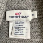 Vineyard Vines Wool, Angora, Cashmere Blend Gray Open Front Cardigan Sweater XS Photo 9