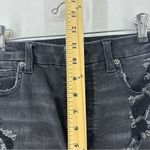 American Eagle  Women's Size 6 Black Next Level Stretch Super Hi-Rise Jean Shorts Photo 3