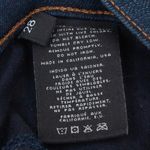 J Brand Womens Stove Pipe Mid Rise Denim Skinny Jeans Size 28 Dark Wash Staple Photo 7