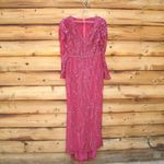 Mac Duggal $998  20349 Embellished Puff Sleeve V Neck Gown Photo 4