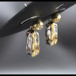 Coach  Gold Horseshoe Earrings Photo 4