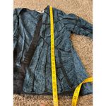 Chico's Mesh Chenille Velvet Cardigan Womens Sz M Whimsigoth Fairy Grunge Goth Photo 7