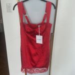 RUNAWAY THE LABEL Claudelle Mini Dress in Red Photo 4
