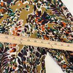Bohme  Botanical Print Button Up Long Sleeve Boho Blouse Women's Size XL Photo 7