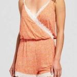 🔥 3/$30 Gilligan & O’Malley Total Comfort Pajama Romper Orange Size XS Photo 3