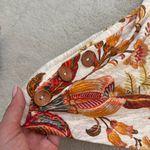 Rachel Zoe Linen Floral Leaf 2 Piece Set Tank Wide Leg Pants Rope Belt Large NWT Photo 11