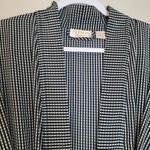 Victoria's Secret  Black and White Gingham Robe Photo 1