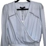 Generation Love NEW NWT Verona Swiss Dot Dress Sky Blue Photo 3