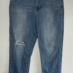 Lucky Brand  High Rise Mom Jean Light Blue Denim Jeans Photo 0