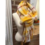MNG Jeans Mango MNG  Maxi Check Scarf Mustard/Cream Photo 3