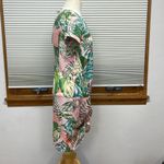 Adyson Parker  NWT Tropical Print Palm Tree Leaf T-shirt Dress Size XS Photo 3
