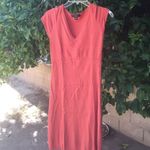 💜Mossimo Supply Short Sleeve Orange Sweater dress Photo 4