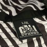 CALI STRONG Reversible Bucket Hat Zebra Print NEW Black Photo 3
