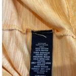 Sanctuary Evereve Sunny Yellow Twist Scoop Neck T-Shirt Size M Travel Vacation Photo 6