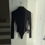 Reformation NWT  Tink Cashmere Bodysuit in Black Photo 3
