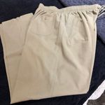 Hasting & Smith  size 12 tan elastic tie waist pants Photo 1