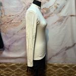 Under Armour Cream Long Sleeve Fitted Bodysuit Photo 2