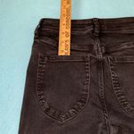 We The Free flared denim jeans high rise black palazzo style size 25 Photo 11