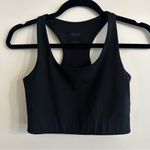 Girlfriend Collective  Black Paloma Sports Bra Women’s Small Racerback athletic Photo 2