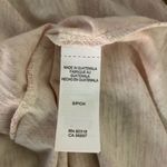 Lucky Brand Boho Floral Pink Cream Short Sleeve Top Size Small Photo 3