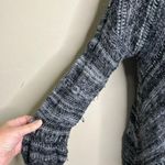 Free People Striped Knit Crochet Sweater Cardigan Photo 5