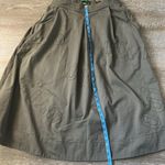Clare V. Cioa Oui Embroidered Olive Skirt Size Medium Green Photo 4