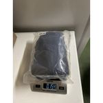 Softies Dream Knit Indigo 1/4 Quarter Zip Short Set Matching Lounge Set Small Blue Photo 6