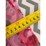 Pink Floral Puff Sleeve Mini Dress Photo 4