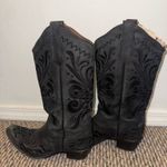 Cowboy Boots Black Size 9 Photo 1