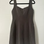 Peppermayo  Charcoal Pinstripe Mini Dress Photo 1