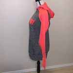 J. America  Energy gray neon pink hoodie pullover sweatshirt Photo 3