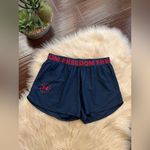 Under Armour navy and red freedom play up shorts sz small Photo 1