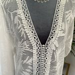 Elegant White Lace Swim Cover Photo 4