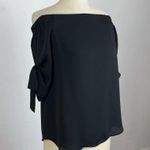 Babaton Aritzia  Black Off Shoulder Top Photo 1
