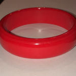 Red & Black Boho Bangle Bracelets Photo 2