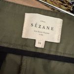 Sézane Sezane | Milo Trousers in Kaki Green | US2 FR34 Photo 4
