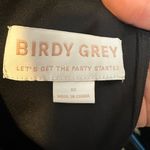 Birdy Grey Hannah Chiffon with Slit Black Bridesmaid Wedding Guest Dress Size 1x Photo 5