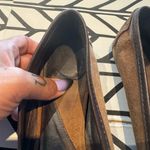 Diane Von Furstenberg DVF suede with wooden accents flat in size 8.5 Photo 3