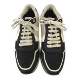 Carolina Herrera  Women's Black Multicolor Canvas Lace Up Sneakers Shoes Size 8.5 Photo 1