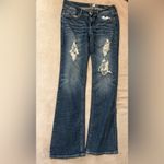 Refuge  Runway Everyday Boot Women's Low Rise Stretch Faded‎ Blue Jeans Size 8L Photo 4