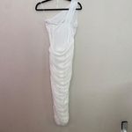 House Of CB    'Valentina' Ivory white‎ Asymmetric Cutout Midi Dress NWOT Size S Photo 4